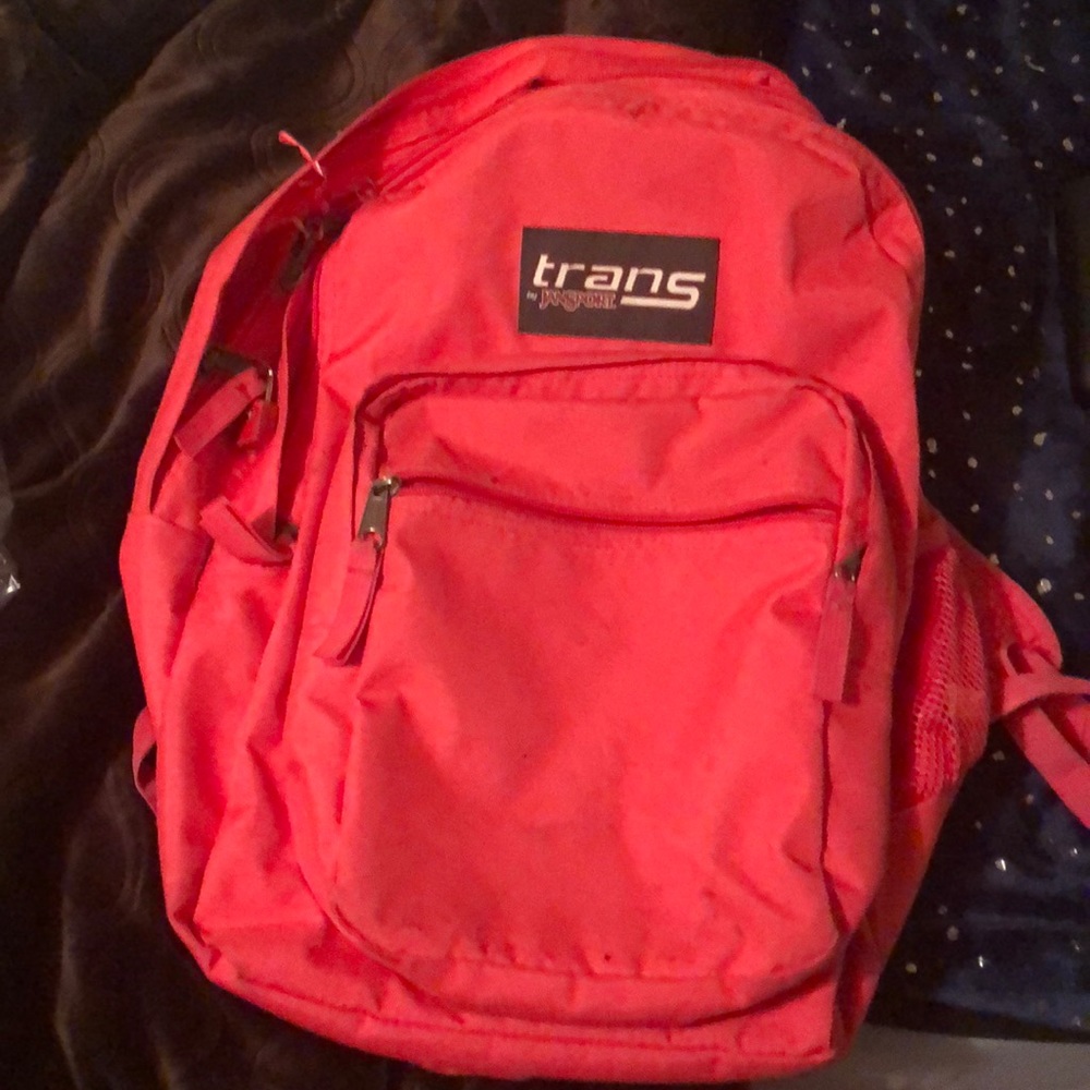 Pink Jansport backpack